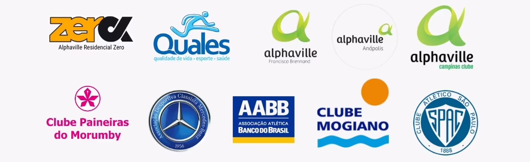Clientes que utilizam o aplicativo para academia de clube